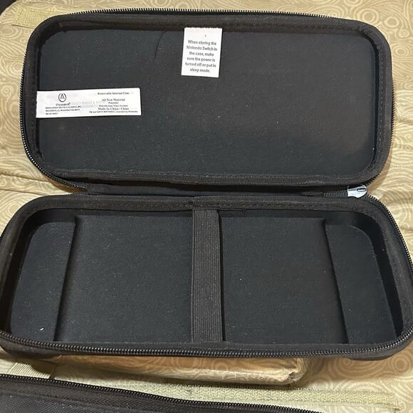 Legend Of Zelda Breath Of The Wild Nintendo Switch Messenger Bag & Hard Case - Picture 9 of 12